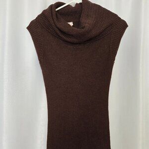 NWOT - Brown sleeveless sweater